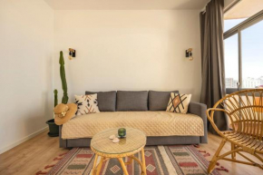 Boho 2nd line Beach apartment